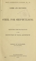 Cover of Navy scientific papers