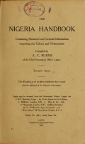 Cover of The Nigeria handbook