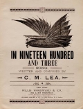 Cover of In nineteen hundred and three