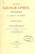 Cover of Nouvelle géographie universelle