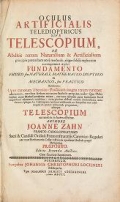 Cover of Oculus artificialis teledioptricus sive telescopium