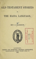 Cover of Old Testament stories in the Haida language