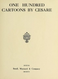 Cover of One hundred cartoons