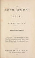 Cover of The physical geography of the sea