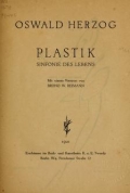 Cover of Plastik; Sinfonie des Lebens