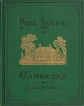 Cover of Poetic localities of Cambridge