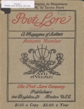 Cover of Poet lore