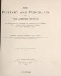 Cover of The pottery and porcelain of the United States