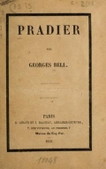 Cover of Pradier