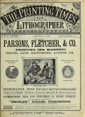 Cover of Printing times and lithographer new ser.:v.16 (1890-1891)