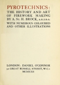 Cover of Pyrotechnics: the history and art of firework making
