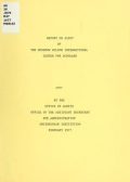Cover of Report on audit of The Woodrow Wilson International Center for Scholars