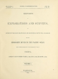 Cover of Reports of explorations and surveys, to ascertain the most practicable and economical route for a railroad from the Mississippi River to the Pacific O