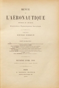 Cover of Revue de l'ael²onautique thel¯rique et appliquel¥