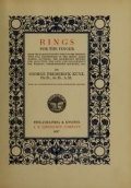 Cover of Rings for the finger