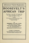 Cover of Roosevelt's African trip