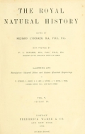 Cover of The royal natural history