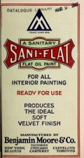 Cover of Sani-flat, sanitary flat oil pain