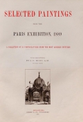 Cover of Selected paintings from the Paris exhibition, 1889