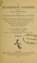 Cover of The silversmith's handbook
