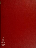 Cover of Summary catalogue of drawings by identified Italian architects in the Cooper union museum