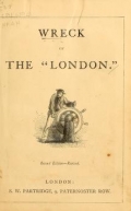 Cover of Wreck of the 'London.'