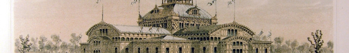 Image of the Women's Pavilion from 1876 Centennial International Exhibition