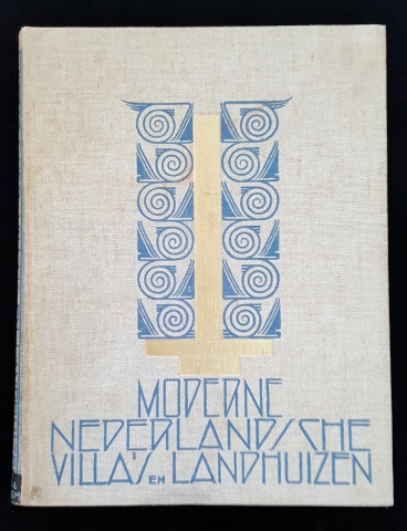 Cover of Moderne Nederlandsche villa's en landhuizen 