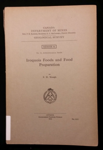 Cover of Iroquois Foods and Food Preparation 