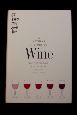 Cover of A Natural History of Wine
