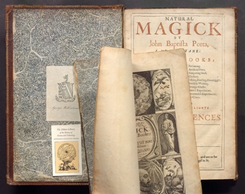 Natural magick  by John Baptista Porta, a Neapolitane ; in twenty books .... Wherein are set forth all the riches and delights of the natural sciences