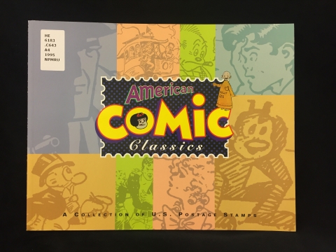 Cover of American comic classics :  a collection of U.S. postage stamps