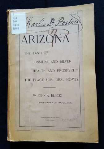 Cover of Arizona: The Land of Sunshine and Silver