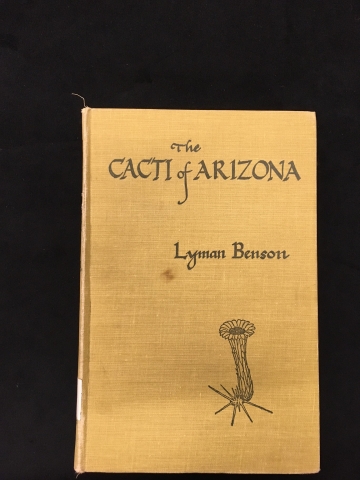 Cover of The Cacti of Arizona