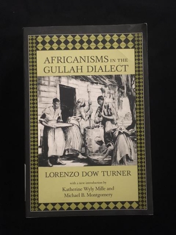 Cover of Africanisms in the Gullah Dialect