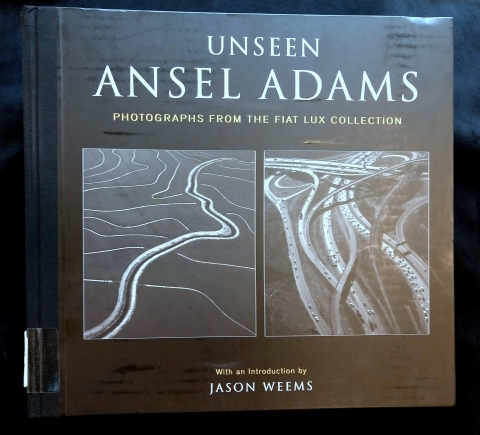 Cover, Unseen Ansel Adams. 