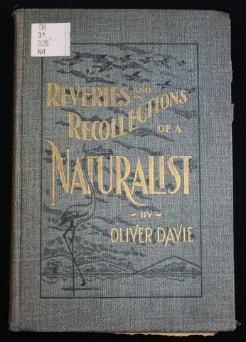 Cover of Reveries and Recollections of a Naturalist