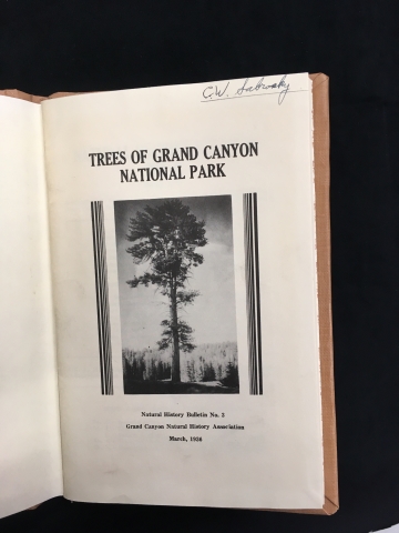 Cover of Trees of Grand Canyon National Park