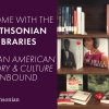 Display of books from the National Museum of African American History & Culture Library