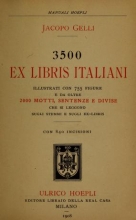 Cover of 3500 i.e. Tremila cinquecento ex libris italiani