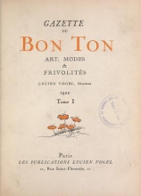 Cover of Gazette du bon ton