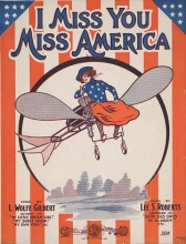 Cover of I miss you Miss America