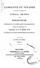 Cover of Narrative of voyages to explore the shores of Africa, Arabia, and Madagascar