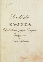 Cover of Trattato d'ottica