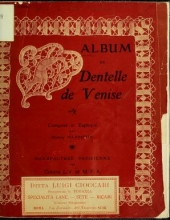 Cover of Album de dentelle de Venise