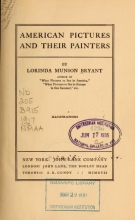 Cover of American pictures and their painters