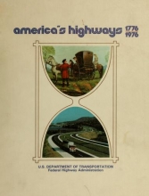 Cover of America's highways, 1776-1976