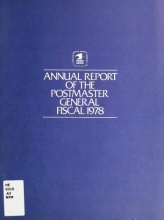 Cover of Annual report of the Postmaster General 1978
