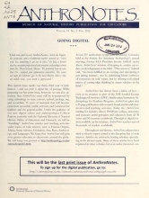 Cover of Anthro notes