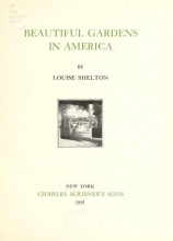 Cover of Beautiful gardens in America